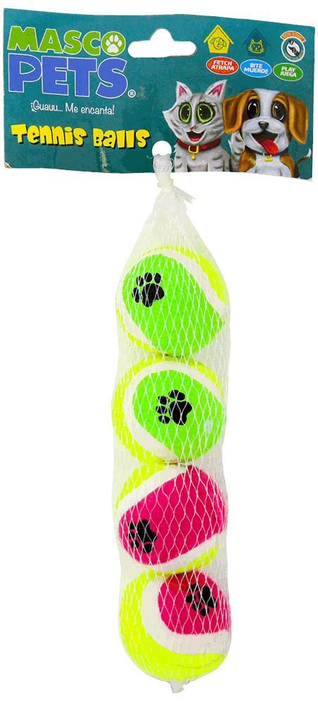 MP JUGUETE MINI BOLA DE TENIS 4/1