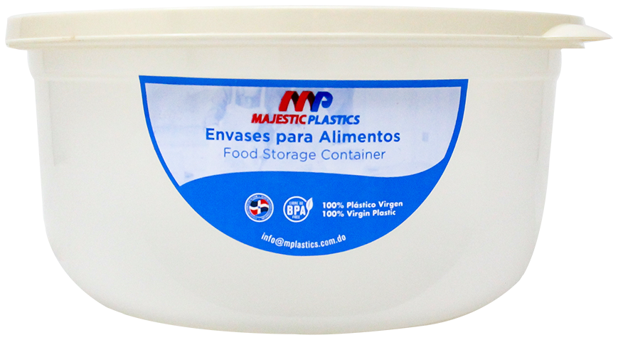 MAJESTIC ENVASE REDONDO 2100ML ENVR-2100