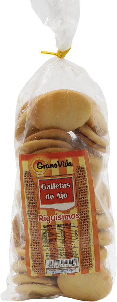 Grano Vida Galletas Ajo140 GR