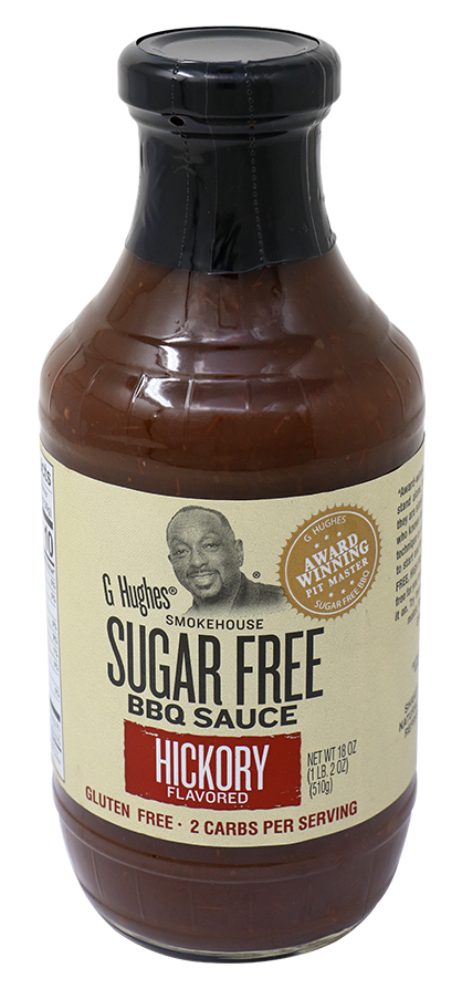 SALSA BBQ SIN AZUCAR G HUGHES / HICKORY FLAVOR 18oz