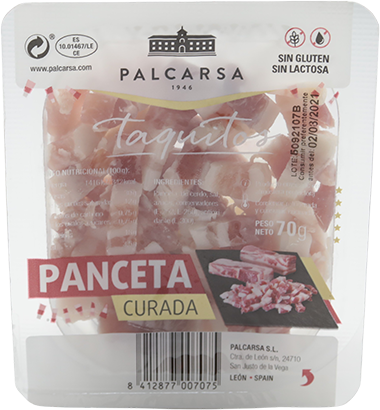 Palcarsa Taquitos Panceta70 GR