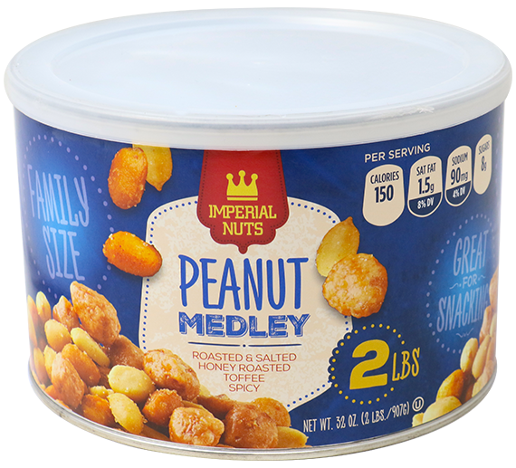 IMPERIAL PEANUT MEDLEY 32 OZ