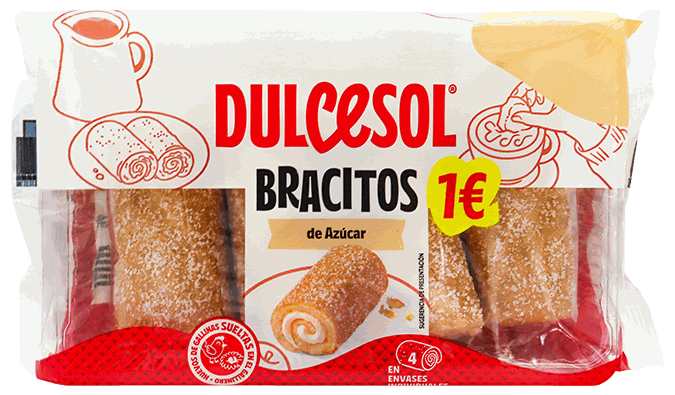 DULCESOL BRACITO AZUCAR 250 G