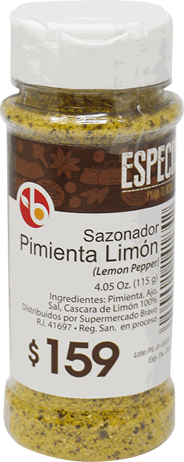 BRAVO PIMIENTA LIMON 115 GR