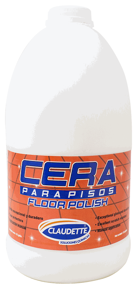 CLAUDETTE CERA LIQUIDA P/PISOS 64 OZ