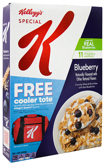 KELLOGGS SPK BLUEBERRY 11.6OZ
