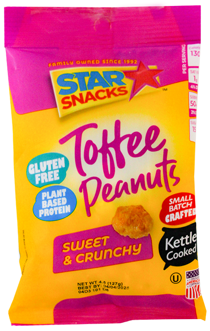 Star Snacks Toffee6 OZ