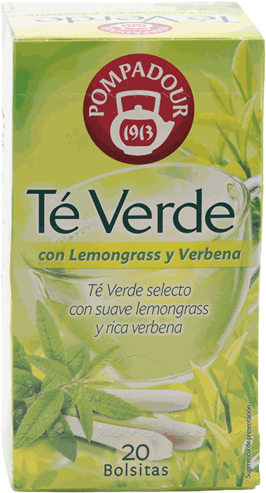 POMPADOUR TE VERDE LEMONGRASS 20/1