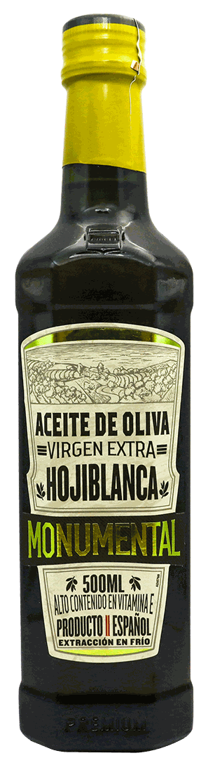 MONUMENTAL ACEITE O.EV HOJIBLANCA 500 ML