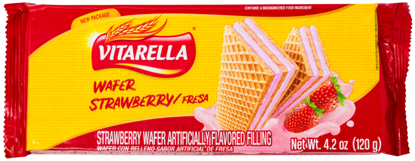 Vitarella Wafer Fresa120 GR