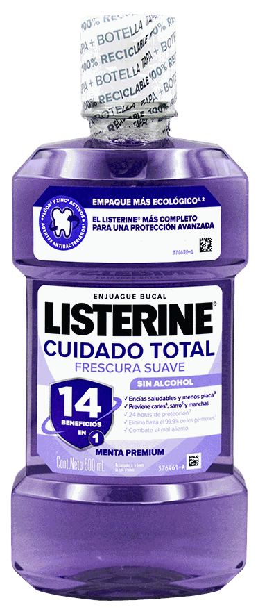 Listerine Total Care Zero500 ML