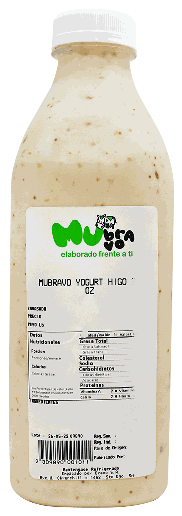 MUBRAVO YOGURT HIGO 32 OZ