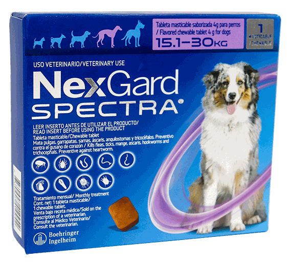 NEXGARD SPECTRA L 15.1-30KG