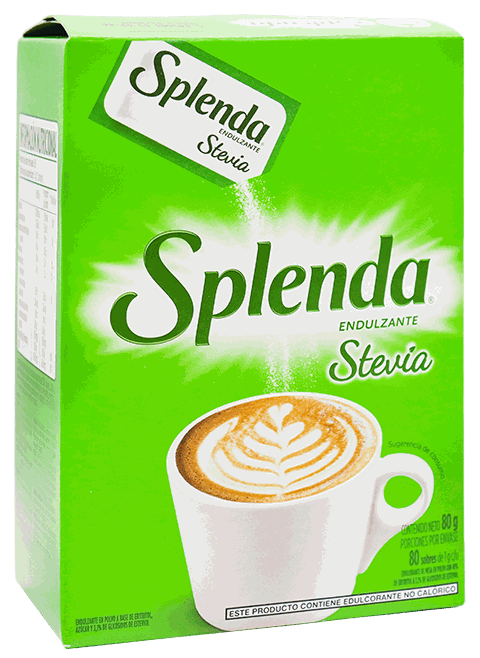 SPLENDA STEVIA NATURAL 80 SOBRES