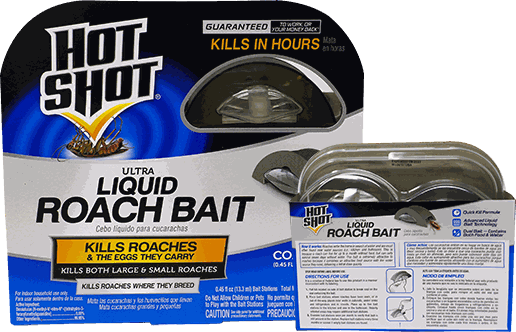 HOT SHOT ULTRA LIQ. ROACH BAIT 6 CT