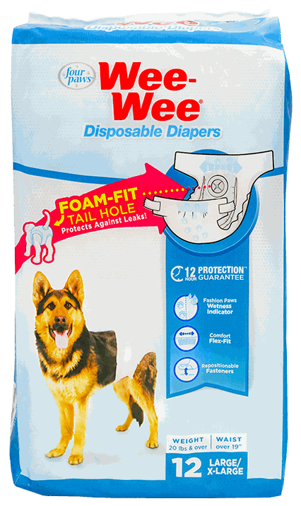 FOU PAWS PAMPER PERRO WEE WEE L/XL