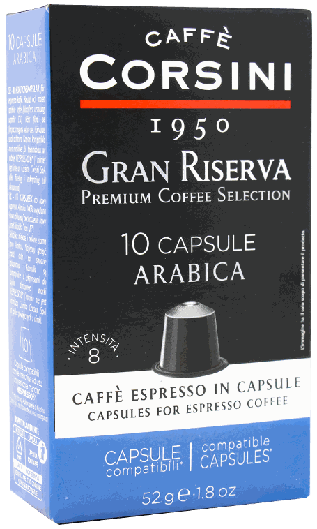 CORSINI CAFE ESPRESSO ARABICA 10 CAP