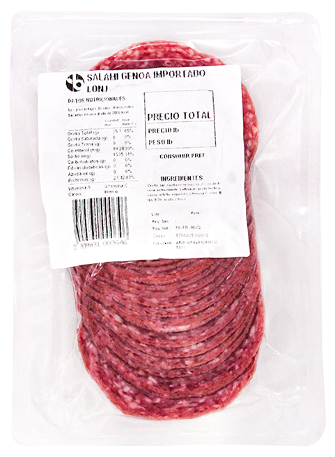 Salami Genoa Importado LonjLB