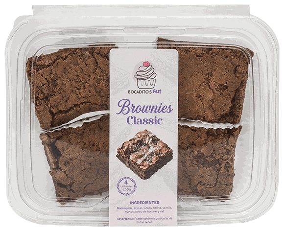 BROWNIES CHOCOLATE 4/1