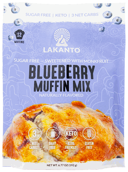 LAKANTO BLUEBERRY MUFFIN MIX 6.8 OZ