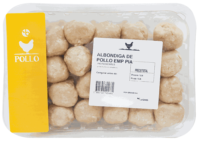 ALBONDIGA DE POLLO PIA