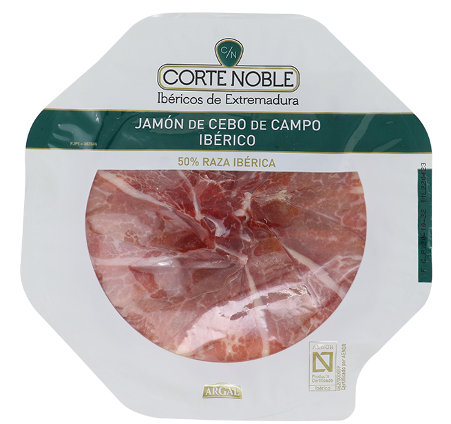 ARGAL JAMON IBERICO CEBO DE CAMPO 75 GR