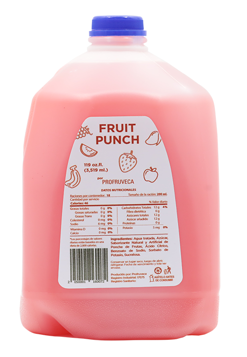 PROFRUVECA JUGO FRUIT PUNCH GL