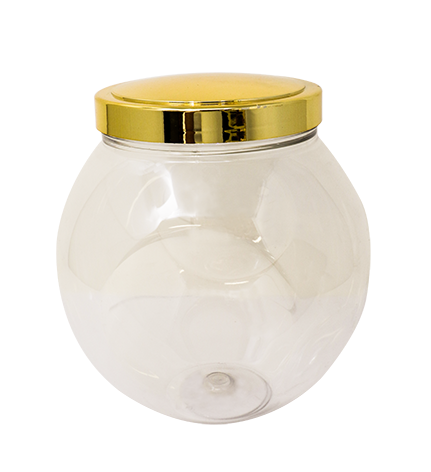 BANDEIR ENVASE PLAS C/T DORADA 2400ML