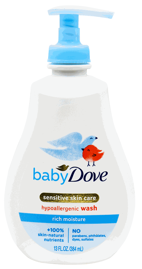 DOVE BABY JABON LIQ REGULAR 13 OZ