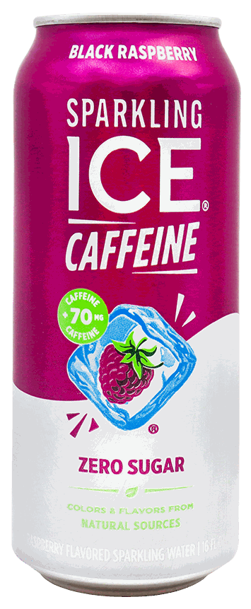 CAF SPARKLING ICE BLACK RASPBERRY 16 OZ