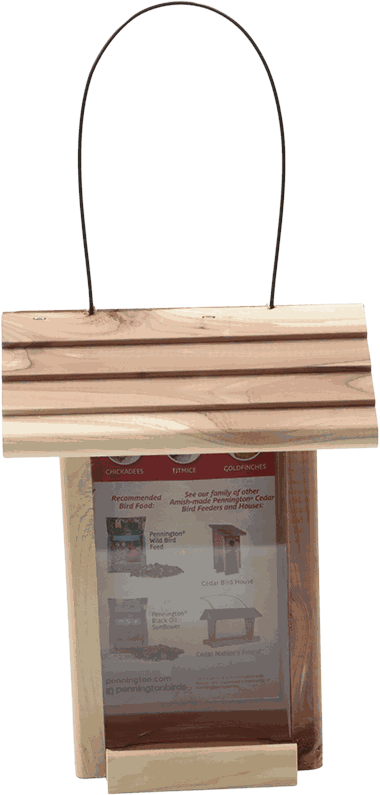 PENNINGTON CASITA CEDRO VERTICAL AVES