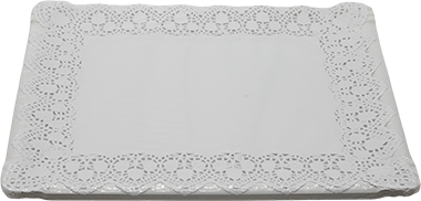 Bandeja Doiles Blanca 31x38cm5 UND