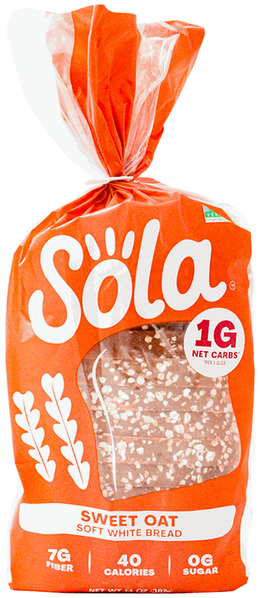 SOLA BREAD SWEET OAT 14 OZ