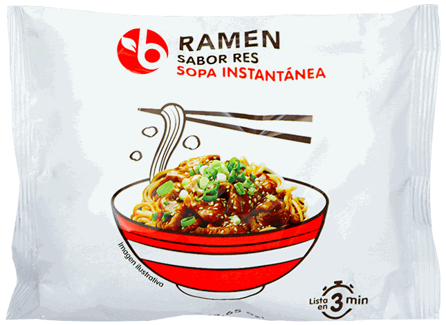BRAVO SOPA INSTANTANEA RES 3 OZ