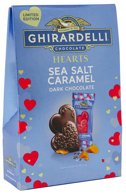 Ghirardelli Hearts Chocolate6.2 OZ