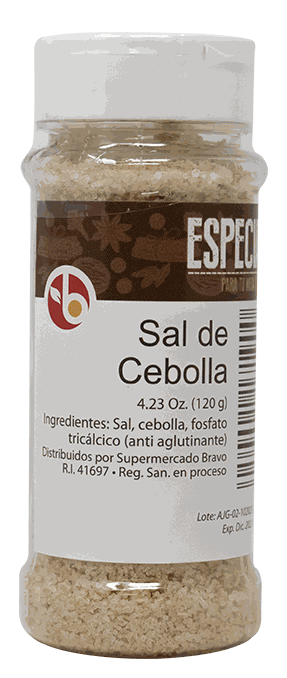 BRAVO SAL CEBOLLA 120 GR