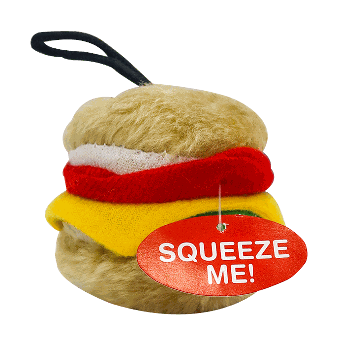 ASPEN TOY PLSH HAMBURGER SM