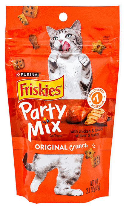 FRISKIES PARTY MIX ORIGINAL 10x2.1oz