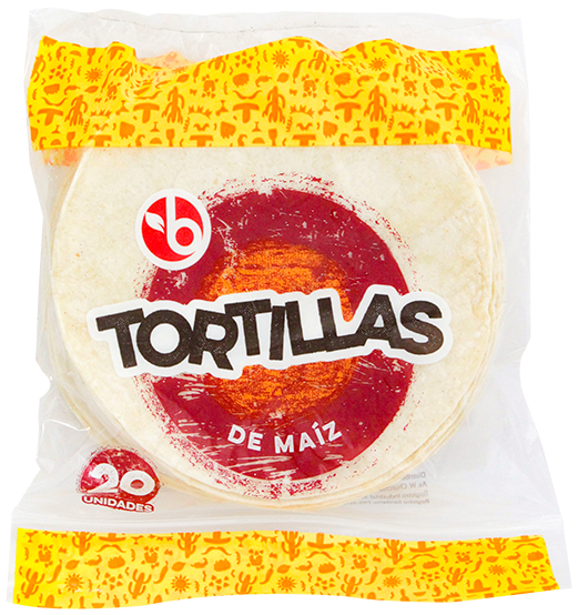 BRAVO TORTILLAS MAIZ 20/1