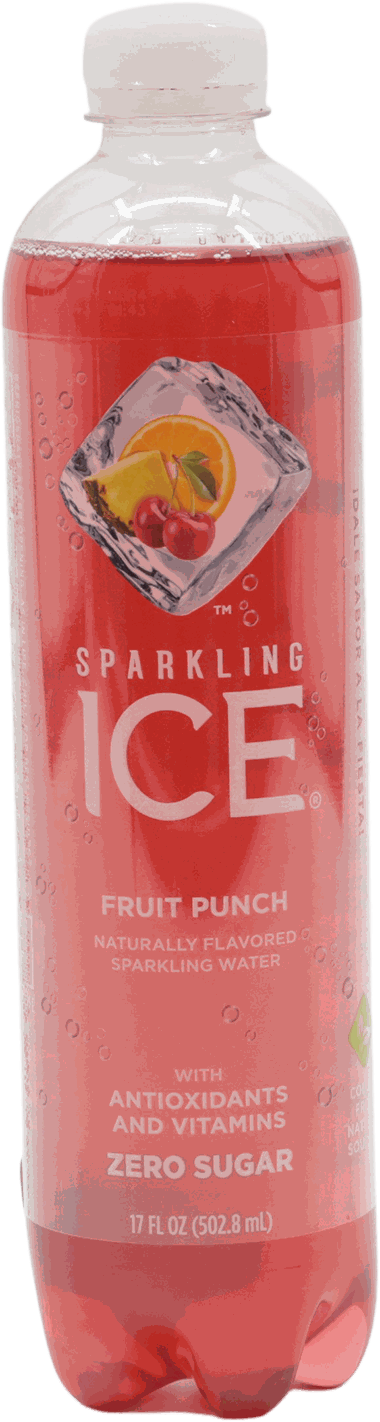 ICE SPARKLING FRUIT PUNCH 17 OZ