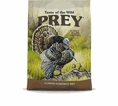 TURKEY DOG 8LB - PREY TASTE OF THE WILD