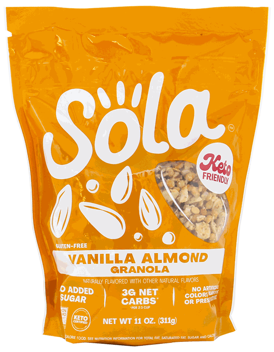 SOLA VANILLA ALMOND GRANOLA