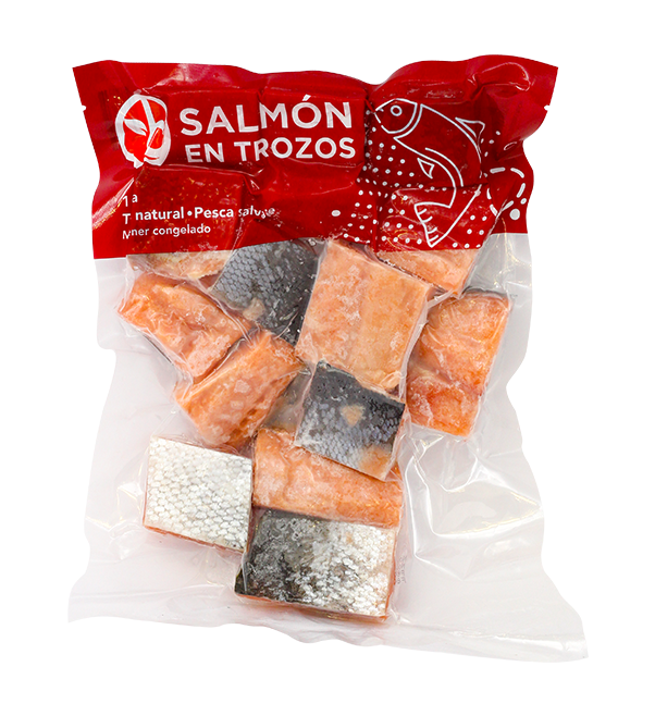 BRAVO TROZOS SALMON SALVAJE 1 LB