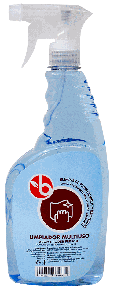 BRAVO LIMPIADOR MULTIUSO 25 OZ