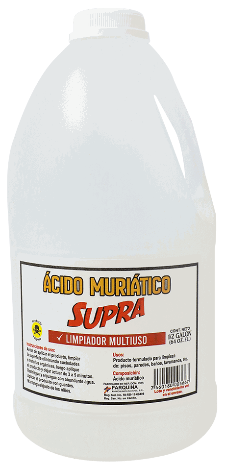 SUPRA ACIDO MURIATICO 64 OZ