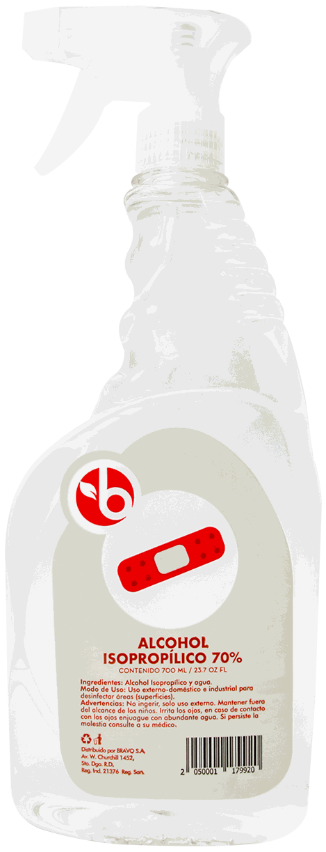 Bravo Alcohol Isopr 70%700 ML