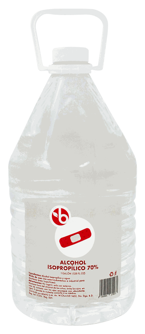 Bravo Alcohol Isopr 70%1 GL
