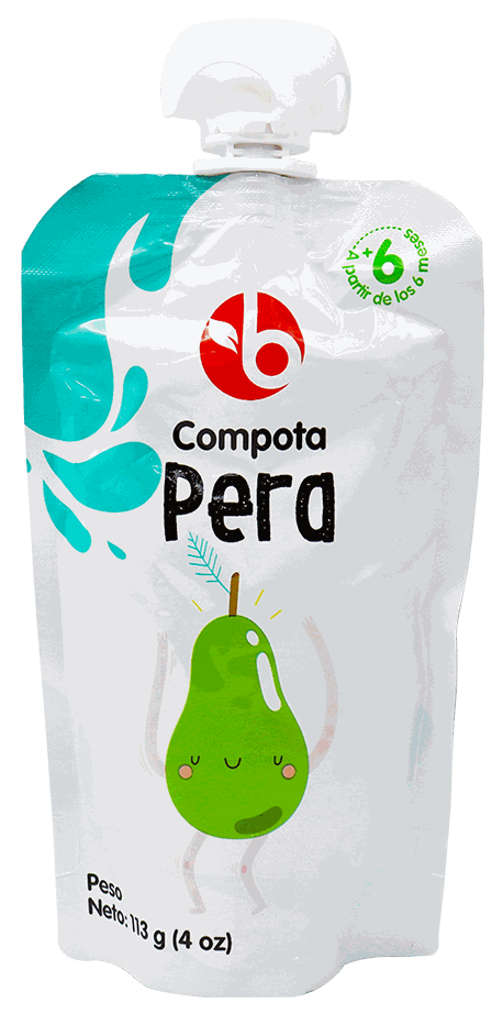 BRAVO COMPOTA PERA 113 GR