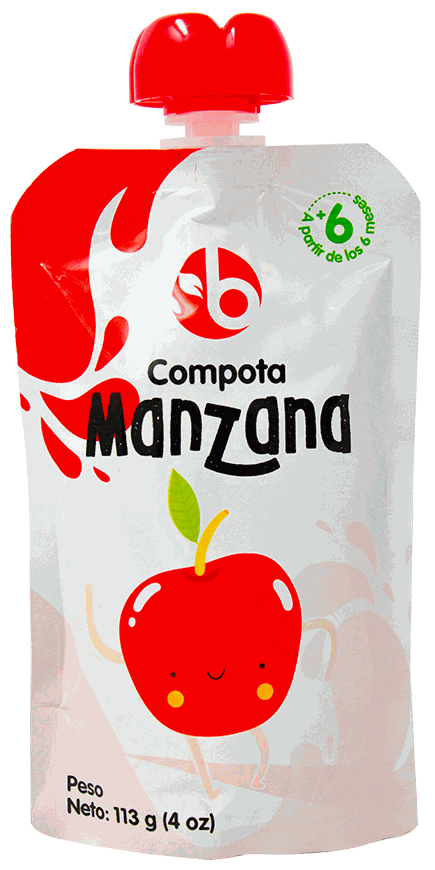 BRAVO COMPOTA MANZANA 113 GR