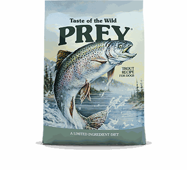 TROUT DOG 25LB - PREY TASTE OF THE WILD